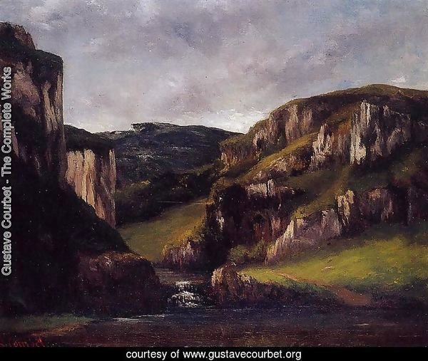 Cliffs near Ornans