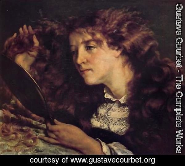Gustave Courbet - Portrait of Jo, the Beautiful Irish Girl