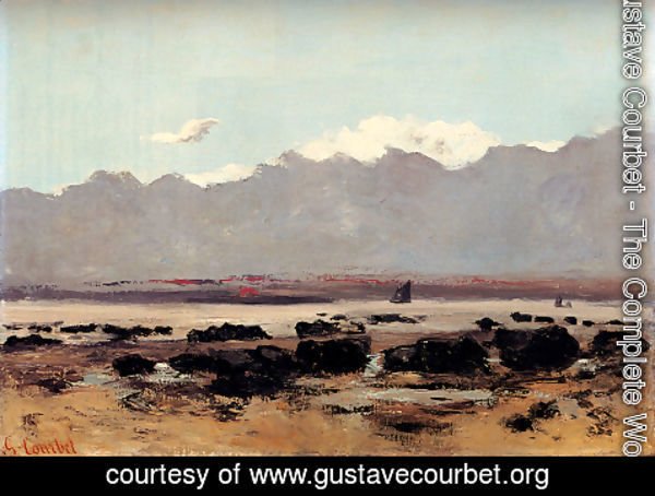 Gustave Courbet - Seascape Near Trouville