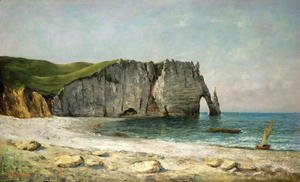 Gustave Courbet - The Sea-Arch at Etretat, 1869