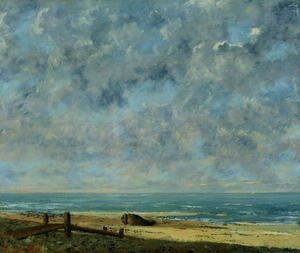 Gustave Courbet - The Sea, c.1872