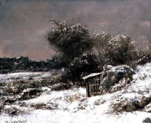Gustave Courbet - Winter Scene