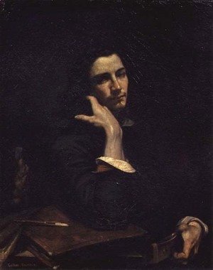 The Man with the Leather Belt. Portrait of the Artist, c.1846