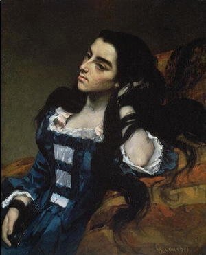 Gustave Courbet - A Spanish Woman, 1855