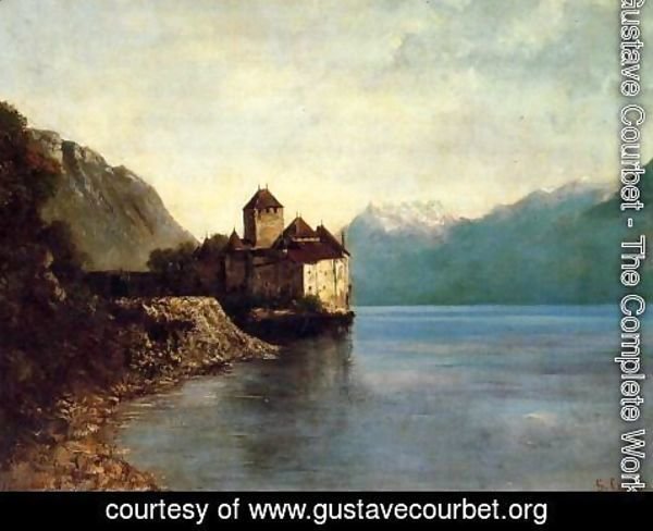 Gustave Courbet - Chateau de Chillon, 1874