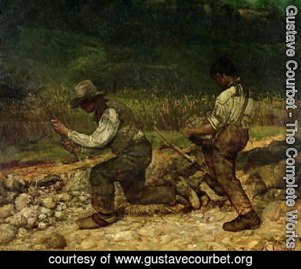 Gustave Courbet - The Stonebreakers 2