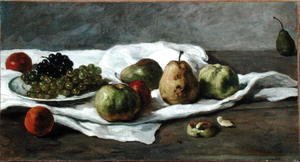 Gustave Courbet - Apples, pears and grapes