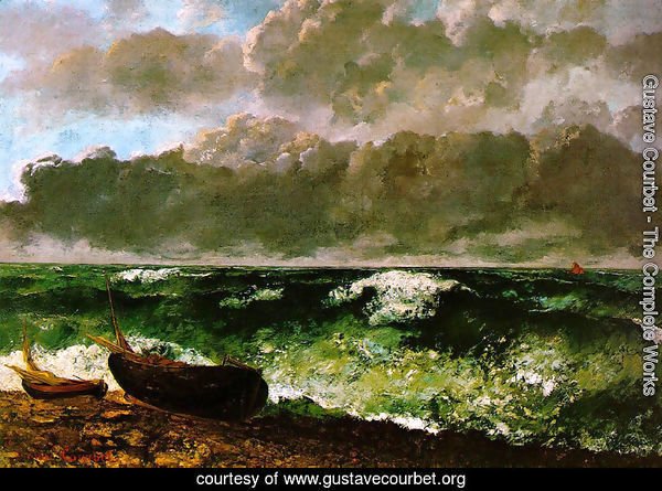 The Stormy Sea or, The Wave, 1870