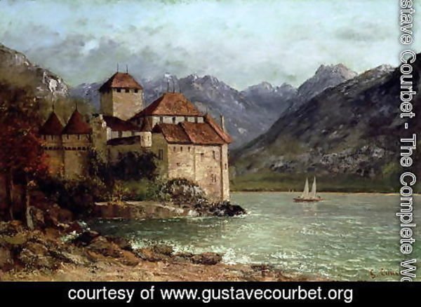 Gustave Courbet - The Chateau de Chillon, 1875