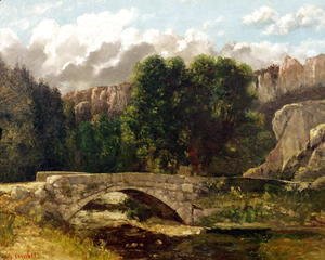 Gustave Courbet - The Pont de Fleurie, Switzerland, 1873