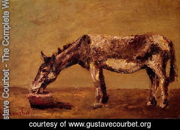 Gustave Courbet - The Donkey
