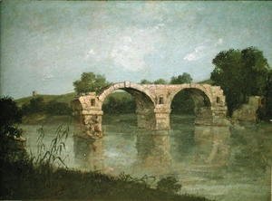 Gustave Courbet - The Bridge at Ambrussum