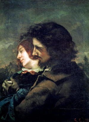 Gustave Courbet - The Happy Lovers, 1844