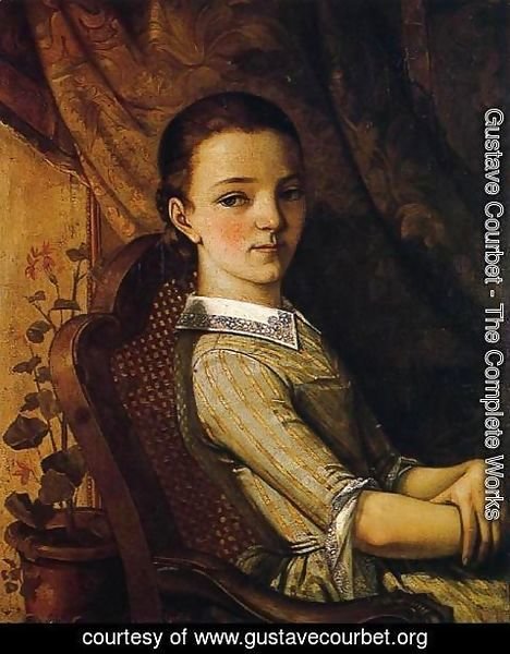 Gustave Courbet - Juliette Courbet (1831-1915) 1844