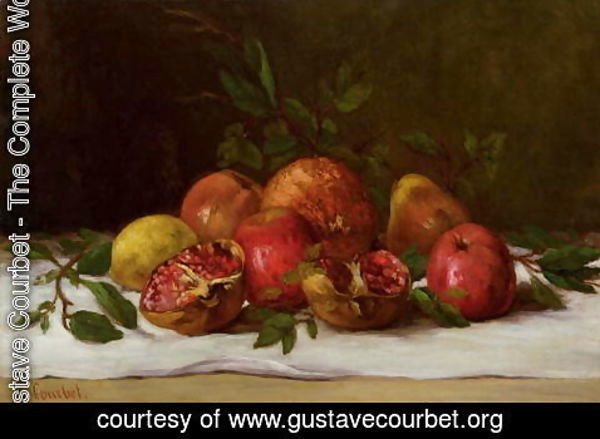 Gustave Courbet - Still Life, c.1871-72