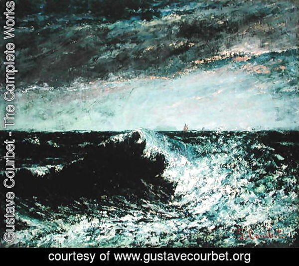 Gustave Courbet - The Wave 6
