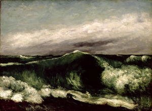 Gustave Courbet - The Wave, 1869