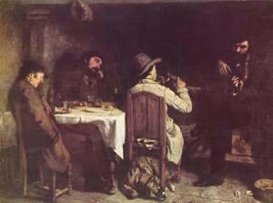 Gustave Courbet - After Dinner at Ornans, 1848