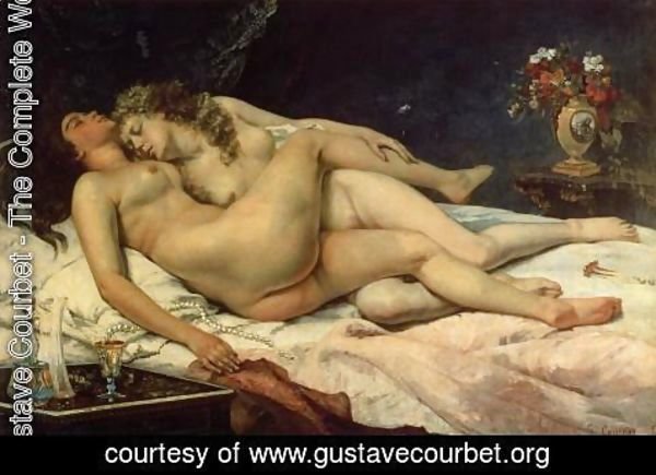 Gustave Courbet - Le Sommeil, 1866
