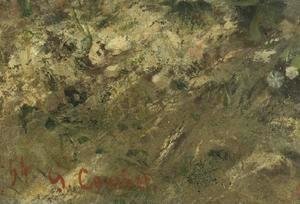 Gustave Courbet - The Meeting or Bonjour M. Courbet (detail)