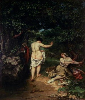 Gustave Courbet - Les Baigneuses, 1853