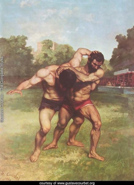 The Wrestlers, 1853