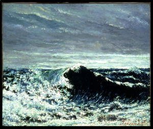 Gustave Courbet - The Wave, c.1871