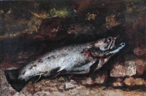 Gustave Courbet - The Trout, 1873