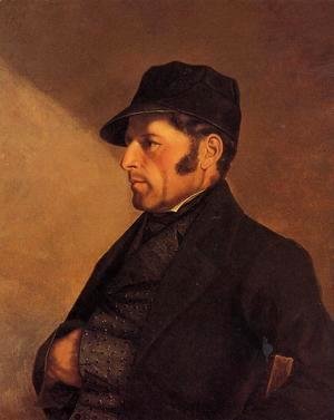Gustave Courbet - Portrait of the Artist's Father, Regis Courbet