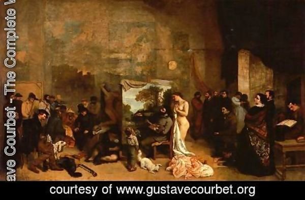 Gustave Courbet - My Atelier