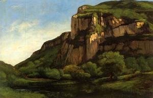 Gustave Courbet - Rocks at Mouthier