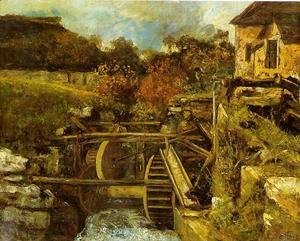 Gustave Courbet - The Ornans  Paper Mill