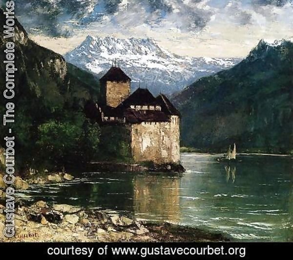 Gustave Courbet - Chateau du Chillon I
