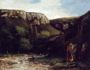 Gustave Courbet - The Gorge