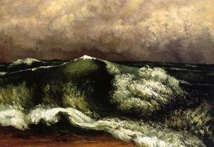 Gustave Courbet - The Wave I