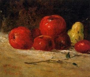 Gustave Courbet - Still Life: Apples and Pears