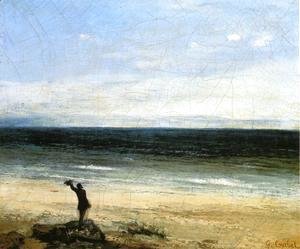 Gustave Courbet - The Beach at Palavas