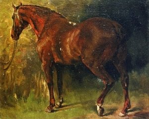 Gustave Courbet - The English Horse of M. Duval