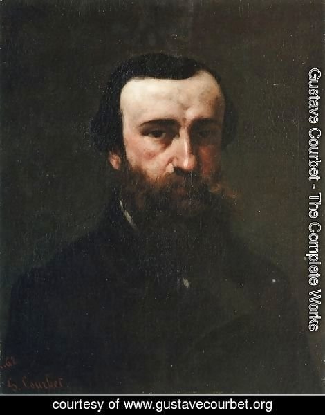 Gustave Courbet - Portrait of Monsieur Nicolle