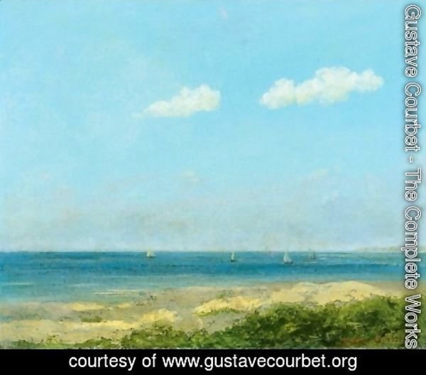 Gustave Courbet - Paysage de mer
