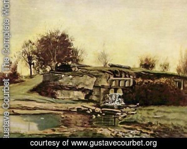 Gustave Courbet - The quarry of Optevoz