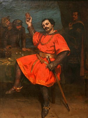 Gustave Courbet - Louis Gueymard (1822-1880) as Robert le Diable