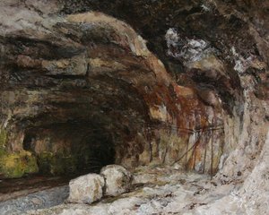 Gustave Courbet - The Grotto of Sarrazine near Nans-sous-Sainte-Anne