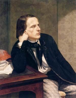 Gustave Courbet - Portrait of Paul Ansout