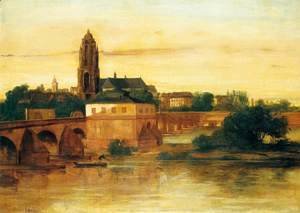 Gustave Courbet - View of Frankfurt am Main