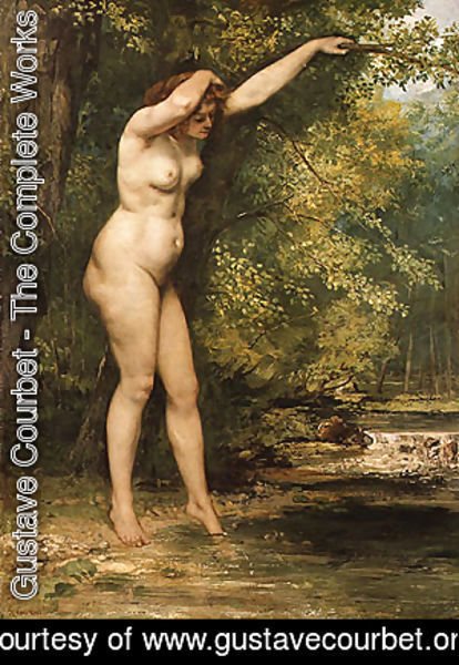 Gustave Courbet - The Young Bather 1866