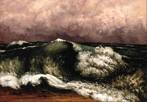 Gustave Courbet - La Vague 3