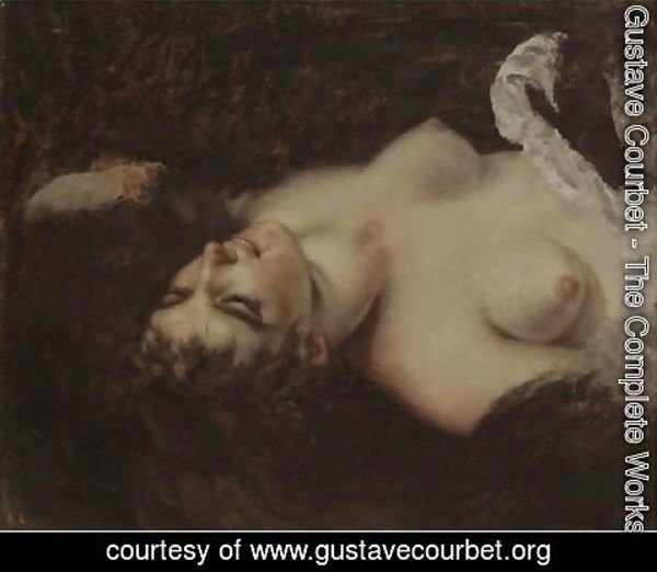 Gustave Courbet - Femme Nue