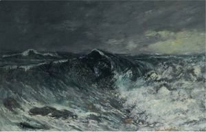 Gustave Courbet - La Vague 5