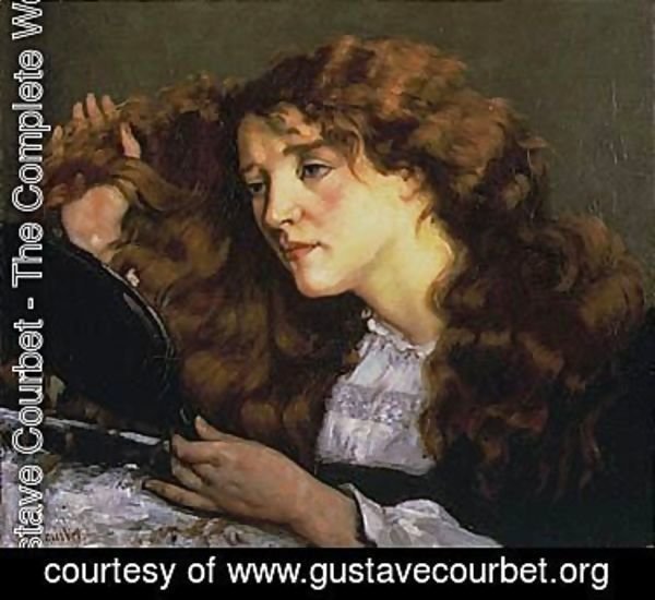 Gustave Courbet - Portrait De Jo, La Belle Irlandaise
